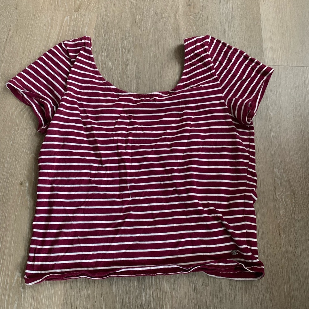 Striped Crop Top
